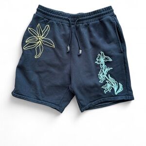 Scotch & Soda Embroidered Drawstring Shorts Night Small